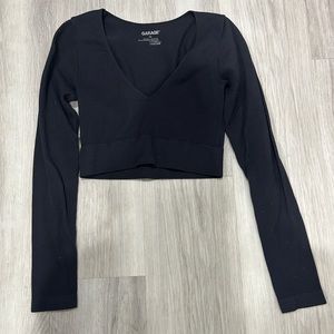 Garage Black V-Nevk long sleeve